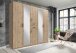 Schlafzimmer-Set >Dillingen< in Viking-oak-Nachbildung - 228x213x58cm (BxHxT)