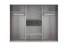 Schlafzimmer-Set >Dillingen< in Weiß - 273x213x58cm (BxHxT)