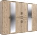 Schlafzimmer-Set >Dillingen< in Viking-oak-Nachbildung - 273x213x58cm (BxHxT)