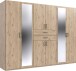 Schlafzimmer-Set >Dillingen< in Viking-oak-Nachbildung - 273x213x58cm (BxHxT)