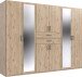 Schlafzimmer-Set >Dillingen< in Viking-oak-Nachbildung - 273x213x58cm (BxHxT)