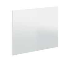 Badezimmer-Set >LC1-80< in weiß glänzend / Spiegel - 80x80x45 (BxHxT)
