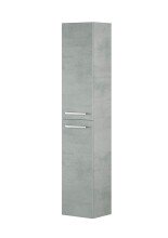 Hängeschrank >ATHENA< in Beton-Grau - 30x150x25 (BxHxT)