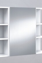 Badezimmerspiegelschrank >Bad-Spiegelschrank 40< in weiß glänzend