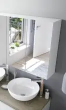 Badezimmerspiegelschrank >Bad-Spiegelschrank 60< in...