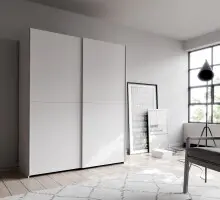 Schiebetürenschrank >Schach&matt< in Weiss...