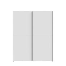 Schiebetürenschrank >Schach&matt< in Weiss - 150,1x190,5x61,2cm (BxHxT)