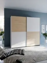 Schiebetürenschrank >Schach&matt< in Weiss...