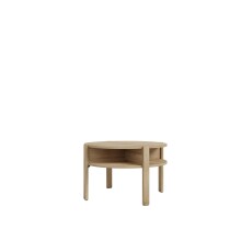 Couchtisch >TOBAGO< in Sonoma Eiche rund - 74,4x45,5x74,4cm (BxHxT)