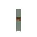 Seitenschrank >Veris < in Artisan Eiche/Salbei  - 40,2x186,8x34,8cm (BxHxT)