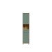 Seitenschrank >Veris < in Artisan Eiche/Salbei  - 40,2x186,8x34,8cm (BxHxT)