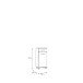 Badkommode >Veris < in grau,braun - 40,2x90,8x34,8cm (BxHxT)