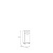 Badkommode >Veris < in Artisan Eiche/Salbei - 40,2x90,8x34,8cm (BxHxT)