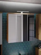 Badezimmerspiegelschrank >Veris < in Artisan Eiche...