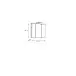 Badezimmerspiegelschrank >Veris < in Artisan Eiche / Spiegel - 68,6x68,1x20cm B/H/T