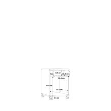 Rollcontainer >TEMPRA2< in Weiss  - 38,6x54,2x42cm (BxHxT)