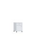 Rollcontainer >TEMPRA2< in Weiss  - 38,6x54,2x42cm (BxHxT)