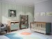 Babybett >Whenua < in Salbei/ Mauvella Eiche   - 76,5x86x144,4cm (BxHxT)