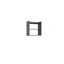 Wandregal >WHENUA< in Salbei - 64x67,9x33,3cm (BxHxT)