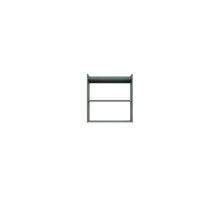 Wandregal >WHENUA< in Salbei - 64x67,9x33,3cm (BxHxT)