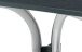 Gartentisch >Loft Vivodur< in Schiefer anthrazit, Graphit - 95x74x95 (BxHxT)