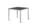Gartentisch >Loft Vivodur< in Schiefer anthrazit, Graphit - 95x74x95 (BxHxT)