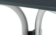 Gartentisch >Loft Vivodur< in Schiefer anthrazit,...