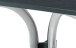 Gartentisch >Loft Vivodur< in Schiefer anthrazit, Graphit - 165x74x95 (BxHxT)