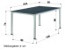 Gartentisch >Loft Vivodur< in Schiefer anthrazit, Graphit - 165x74x95 (BxHxT)