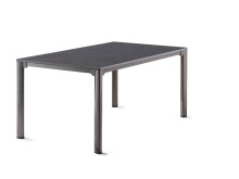 Gartentisch >Loft Vivodur< in Schiefer anthrazit,...