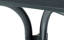 Gartentisch >Loft Vivodur< in Schiefer anthrazit,...