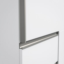 Schiebetürenschrank >WINN 2< in Weiss / Spiegel - 269,7x200,5x61cm (BxHxT)