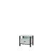 Nachtkommode >HIGH ROCK< in Secret grey - 54,8x48,7x40,2cm (BxHxT)
