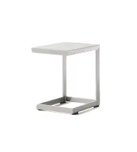 Beistelltisch >Lounge< in graphit, Aluminium -...
