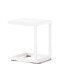 Beistelltisch >Lounge< in weiß, Aluminium - 45x50x35cm (BxHxT)