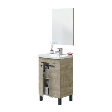 Badezimmer-Set >KONCEPT< in Alaska-Eiche - 50x80x40 (BxHxT)