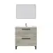 Badezimmer-Set >ATHENA< in Alaska-Eiche - 80x80x45 (BxHxT)