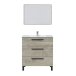 Badezimmer-Set >ATHENA< in Alaska-Eiche - 80x86x45 (BxHxT)