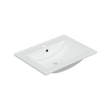 Badezimmer-Set >LC1< in weiß glänzend - 60x80x45 (BxHxT)