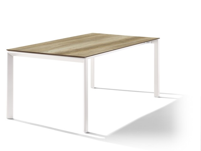 Tischplatte >Freesystem< in Eiche hell, Polytec® - 180x1,2x100cm (BxHxT)