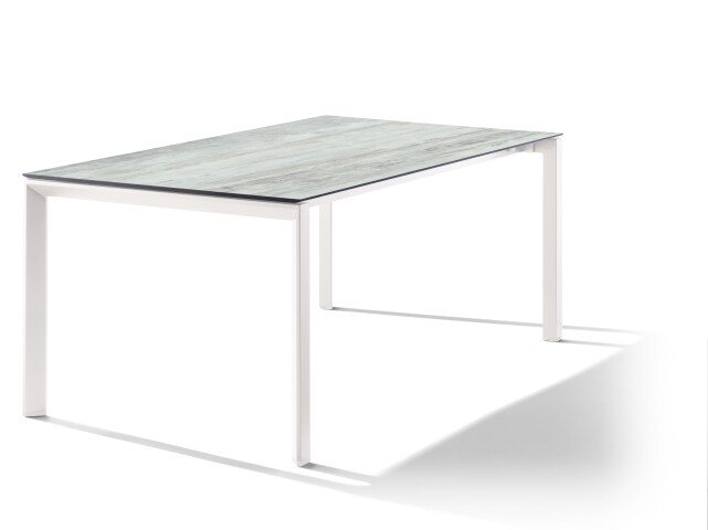 Tischplatte >Freesystem< in Moon, Polytec® - 180x1,2x100cm (BxHxT)