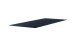 Tischplatte >Freesystem< in Zement anthrazit, Polytec® - 180x1,2x100cm (BxHxT)