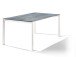 Tischplatte >Freesystem< in Zement graphit, Polytec® - 180x1,2x100cm (BxHxT)