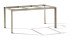 Tischgestell >Freesystem< in Champagner, Aluminium - 160x74x90cm (BxHxT)