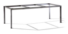 Tischgestell >Freesystem< in Eisengrau, Aluminium -...