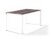 Tischplatte >Freesystem< in Eiche dunkel, Polytec® - 160x1,2x90cm (BxHxT)