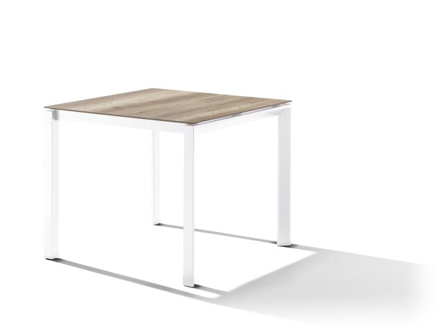 Tischplatte >Freesystem< in Eiche hell, Polytec® - 90x1,2x90cm (BxHxT)