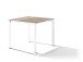 Tischplatte >Freesystem< in Eiche hell, Polytec® - 90x1,2x90cm (BxHxT)