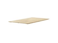 Tischplatte >Freesystem< in FSC Teak ®, FSC Teak ® - 160x1,7x90cm (BxHxT)