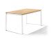 Tischplatte >Freesystem< in FSC Teak ®, FSC Teak ® - 160x1,7x90cm (BxHxT)